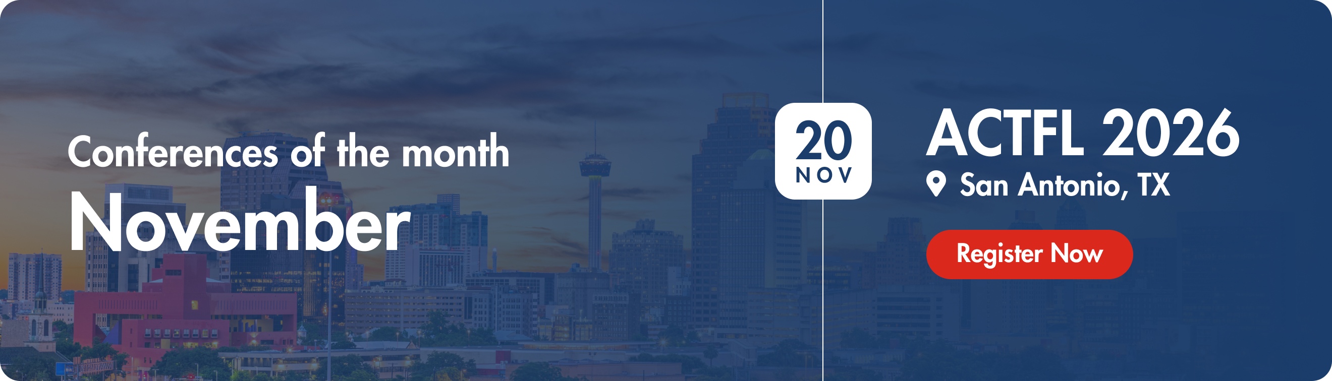 November featured conference