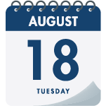 August 18